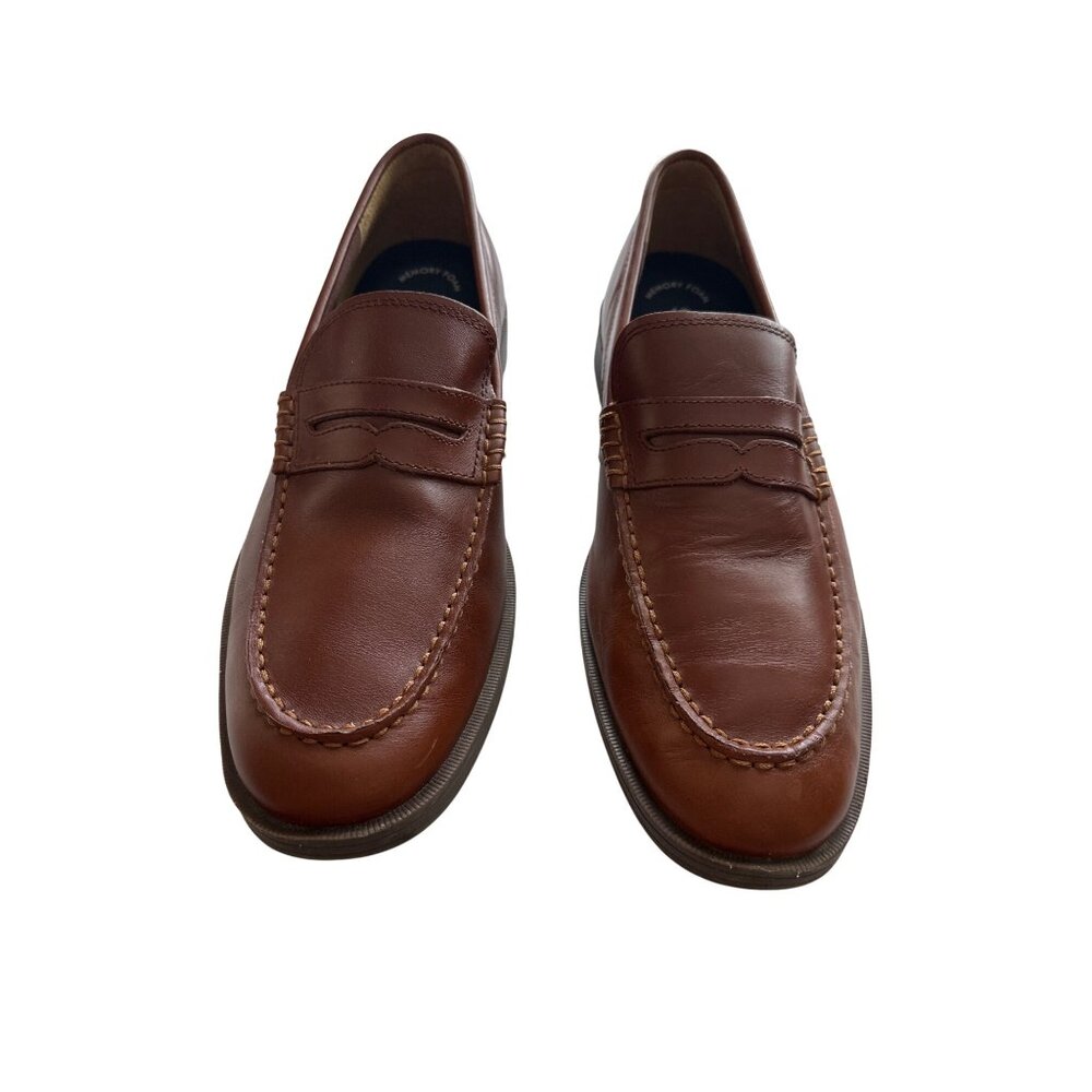 Sperry Men's Brown Leather Penny Loafers - Picture 3 of 8